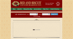 Desktop Screenshot of bedandbiscuit.biz